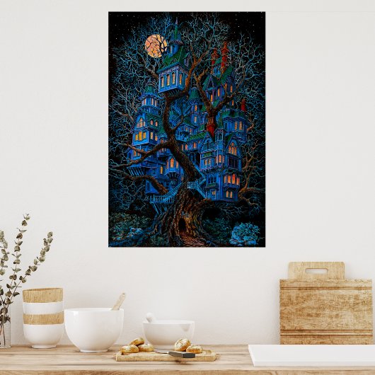 ツリーハウス ポスター (キッチン)