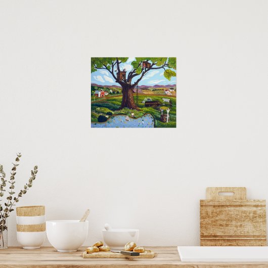 ツリーハウス ポスター (キッチン)