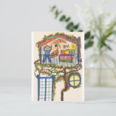 ツリーハウス ポストカード (スタンド正面)