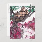 ツリーハウス ポストカード (正面/裏面)