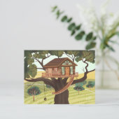 ツリーハウス ポストカード (スタンド正面)