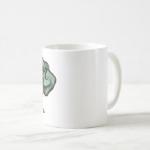 ツリーハガーグリーン自然愛好家 コーヒーマグカップ (正面右)