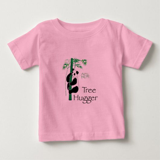 ツリーハガーパンダ ベビーTシャツ (正面)