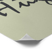 ツリーハガー ポスター (角)