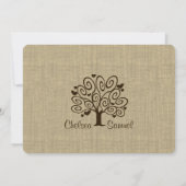 ツリーハート結婚ズ 招待状 (裏面)