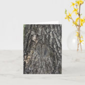 ツリーハートnotecard #1 カード (黄色い花)