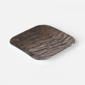 ツリーバークフォト紙プレート ペーパープレート (傾斜あり)