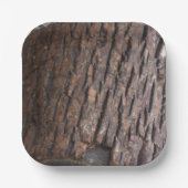 ツリーバークフォト紙プレート ペーパープレート (正面)