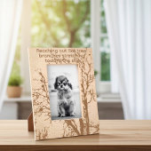 ツリーパーソナライズされたブランチ写真フレーム レーザー彫刻フレーム