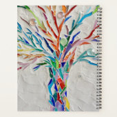 ツリーパーソナライズされたプランナー プランナー手帳 (裏面)