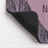 ツリーパーソナライズされた・マウス・パッドに刻まれた名前 マウスパッド (コーナー)