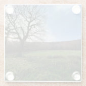 ツリービュー.. ガラスコースター (裏面)