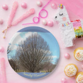 ツリーファミリ懇親会 ペーパープレート (パーティー)