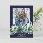 ツリーファームフォトホリデーカード シーズンカード (スタンド正面)