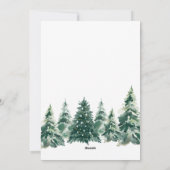 ツリーファームフォトホリデーカード シーズンカード (裏面)