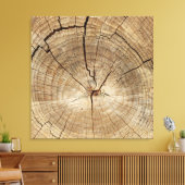 ツリーフェイクリングや輪の背景 キャンバスプリント (インサイチュ (リビング))