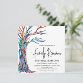 ツリーフカラフルァミリ懇親会 招待状 (スタンド正面)