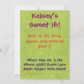 ツリーフラワーバタフライ 招待状 (裏面)