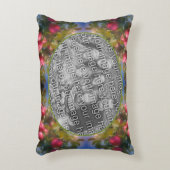 ツリーフレーム上の赤りんご写真を追加 アクセントクッション (正面(垂直))