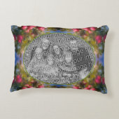 ツリーフレーム上の赤りんご写真を追加 アクセントクッション (裏面)