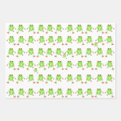 ツリーフロッグラッピング紙シート ラッピングペーパーシート (正面3)