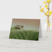 ツリーフロッグ考え勇気付けられるI Can カード (黄色い花)
