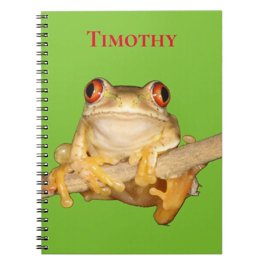 ツリーフロッグ ノートブック (正面)