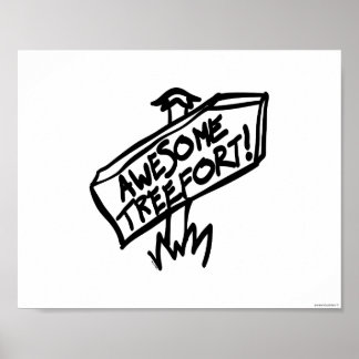 ツリーフ素晴らしォート徴候 ポスター