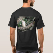 ツリーブランチに坐るKookaburra Tシャツ (裏面)