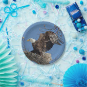 ツリーブランチの白頭鷲 ペーパープレート (パーティー)