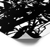 ツリーブランチアート ポスター (角)