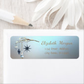 ツリーブランチオーナメントブルー ラベル (インサイチュ)