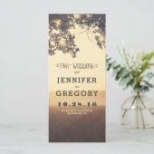 ツリーブランチサマー夕べ結婚式 プログラム (スタンド正面)