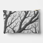 ツリーブランチプリントカットソーバッグ アクセサリーポーチ (裏面)