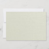 ツリーブランチ結婚式招待状 招待状 (裏面)