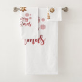 ツリーブランチ,オーナメント,スタークリスマス バスタオルセット (インサイチュ)