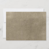 ツリーブラ素朴ンチ結婚式招待状 招待状 (裏面)