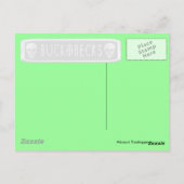 ツリーホッパーはがき。 ポストカード (裏面)