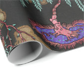 ツリーポチョワパタ模様オリエンタルスタイルサマルカンデ ラッピングペーパー (ロールコーナー)