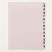 ツリーポーズヨガヴィクシャサナ先生と名前をカスタムする プランナー手帳 (裏面)