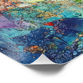 ツリーポーズ光沢ポスター ポスター (コーナー)