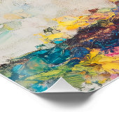 ツリーポーズ光沢ポスター ポスター (コーナー)