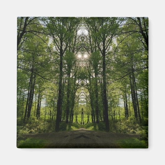 ツリーポータル磁石 – 想像力デザイン#2 マグネット (正面)