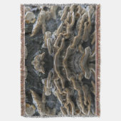 ツリーマッシュルーム写真ブランケット スローブランケット (正面縦)