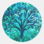 ツリーメダリオン ラウンドシール (正面)