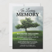 ツリーメモリアルサービス |生命のパークお祝い 招待状 (正面)