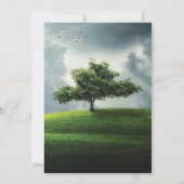 ツリーメモリアルサービス |生命のパークお祝い 招待状 (裏面)