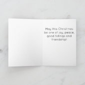 ツリーメリーとクリスマーズの シーズンカード (内部)