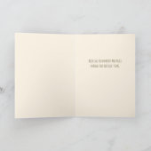 ツリーモダンフローラ悔やみや弔慰引用文トンフライ カード (内部)