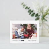 ツリーモダン写真 シーズンポストカード (スタンド正面)